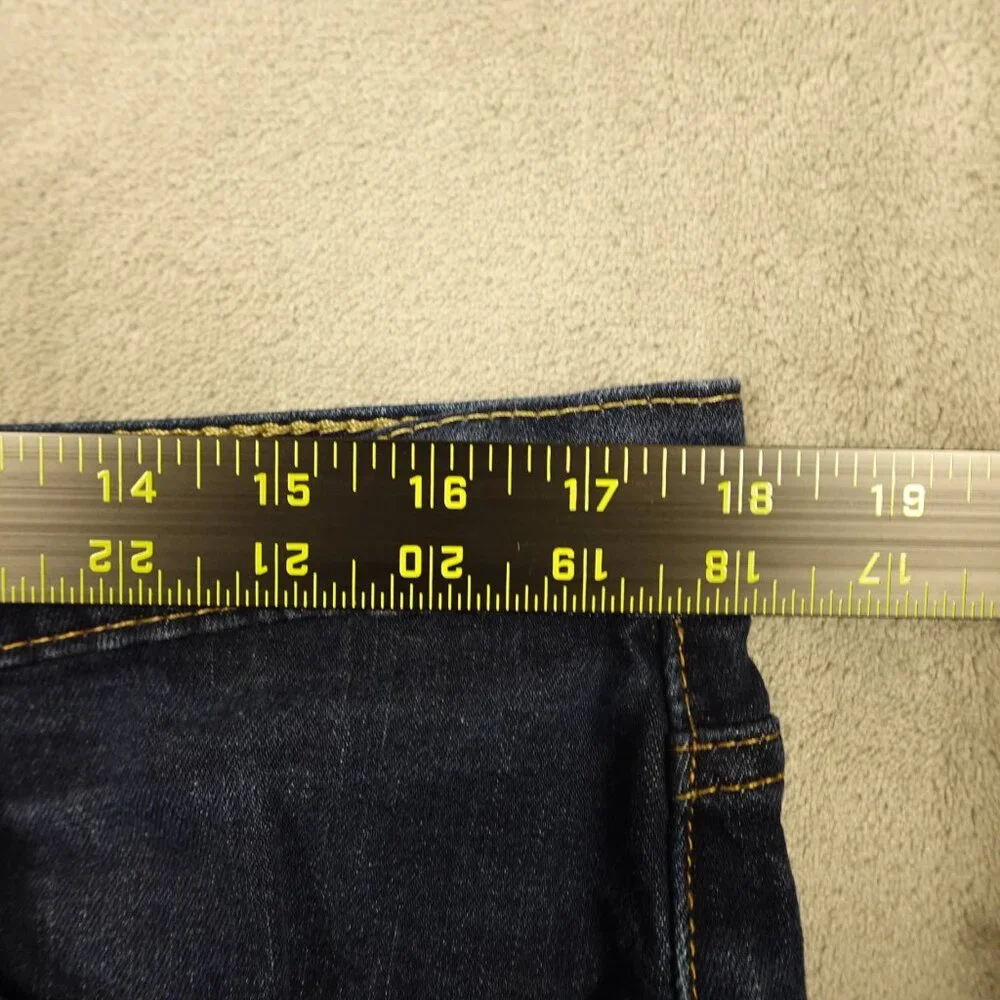 Levi's jeans 514 straight fit men's 36x32 blue denim red‎ tab
